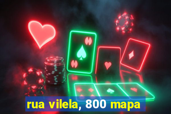 rua vilela, 800 mapa